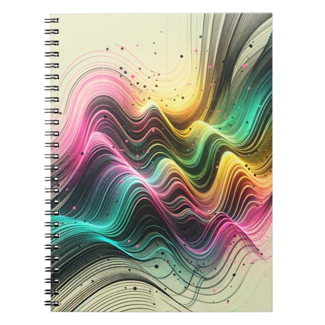 Carnet d'art Abstrait animé (Devant)