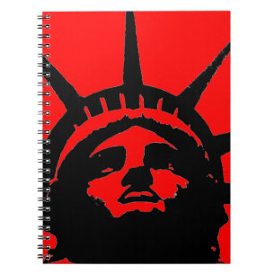 Carnet d'art Black Red Pop de Liberty