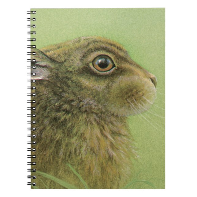 carnet d'art du portrait "Pâturage de lapin" (Devant)