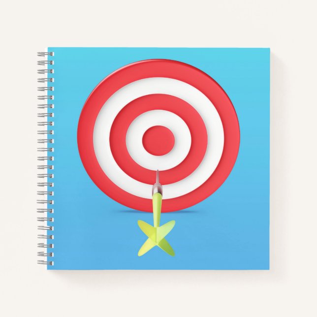 Carnet Dart vise au centre du tableau de bord (Devant)