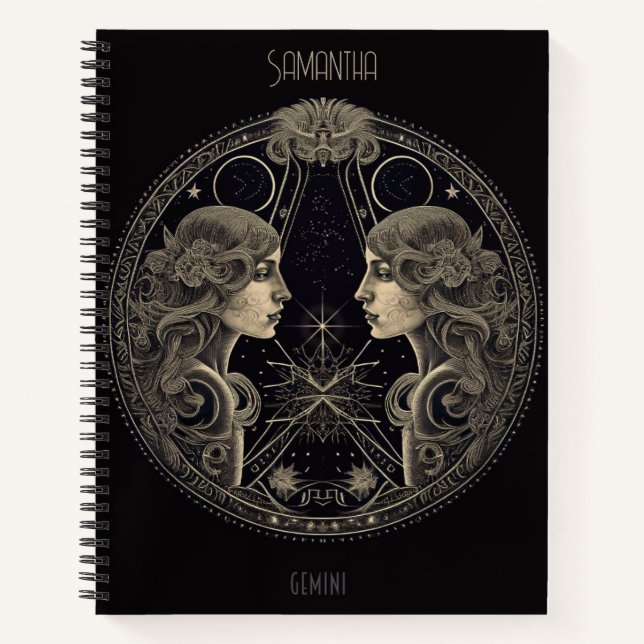 Carnet d'astrologie de Gemini (Devant)