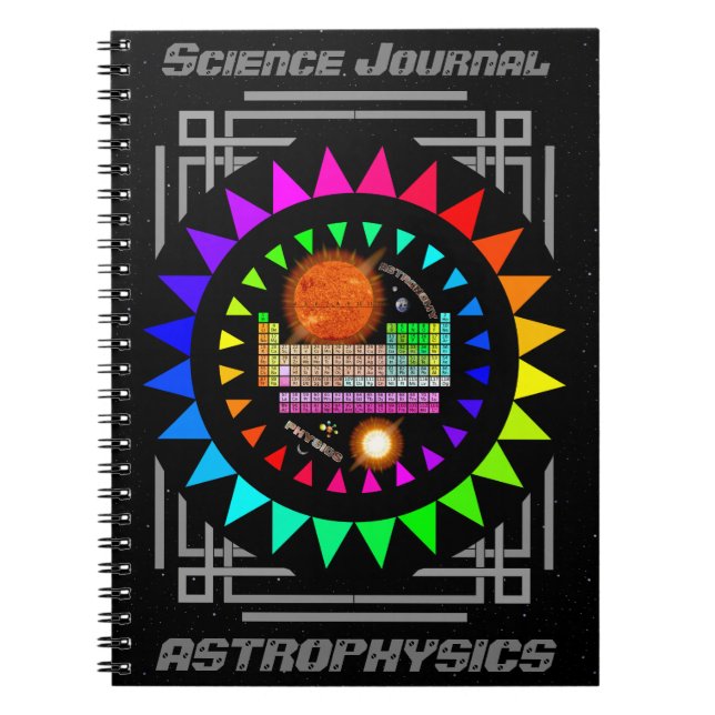 Carnet d'astrophysique de la revue scientifique pe (Devant)