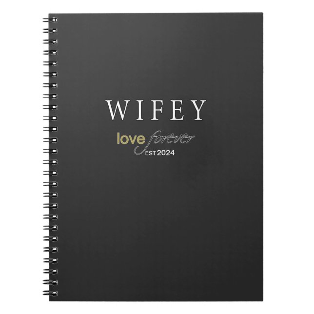 Carnet Date d'inscription de Wifey Eternal Love personnal (Devant)