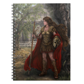 Carnet d'Athéna de déesse par l'artiste Lindsay