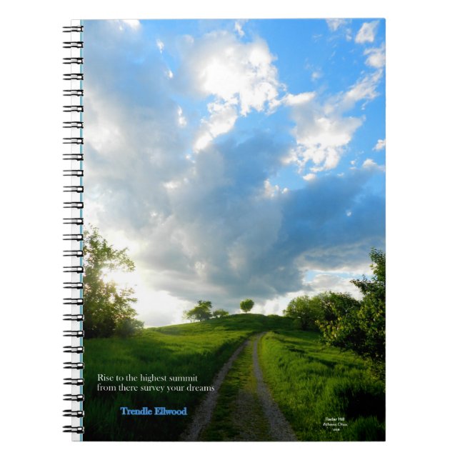 Carnet d'Athènes Ohio de colline de radar (Devant)