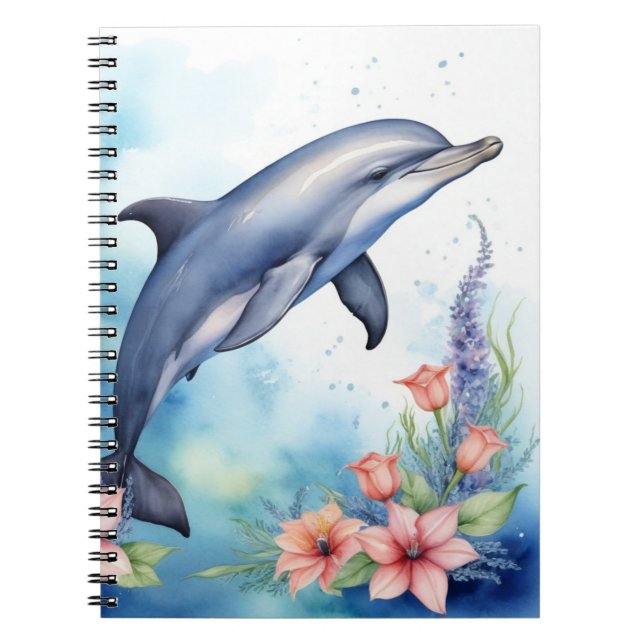 Carnet Dauphin de mer (Devant)