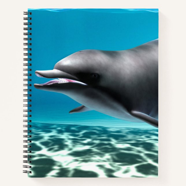 Carnet Dauphin souriant (Devant)