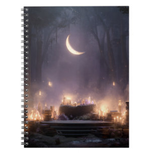 Carnet d'autel enchâssé dans la lune de croissant