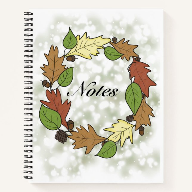 Carnet d'automne (Devant)
