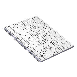 Carnet d'aventure Bookish Love à deux tondes