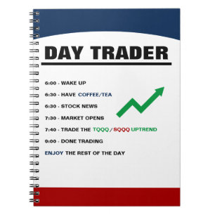 Carnet Day Trader Today Notebook