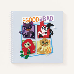 Carnet DC Super Villain Girls C'est bon d'être mauvais