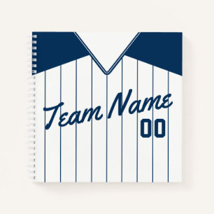 Carnet de baseball Softball Jersey