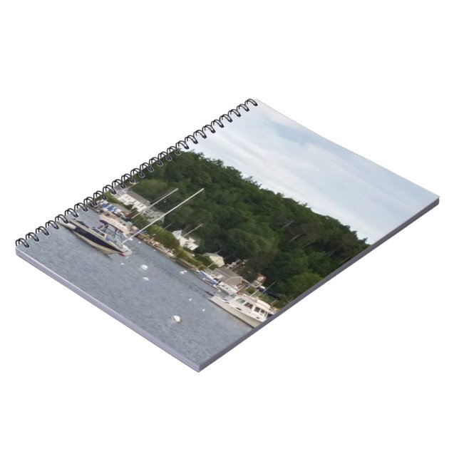 Carnet de bateaux de port de Boothbay (80 pages (Côté gauche)