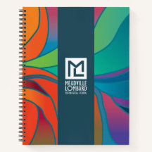 Carnet de bord couleur couleur couleur de pavé MLT
