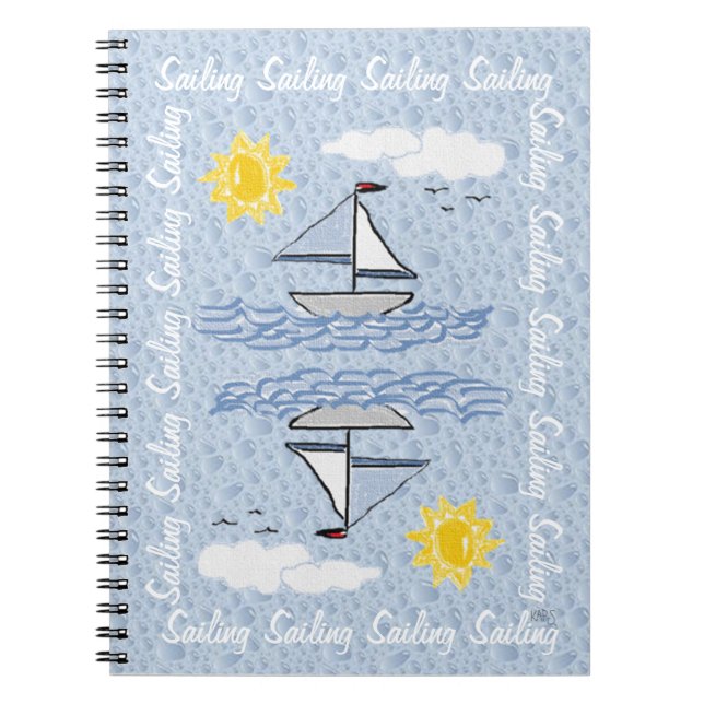 Carnet de bord de voile (Devant)