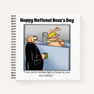 Carnet de bord Hilarious National Boss's Day Spira