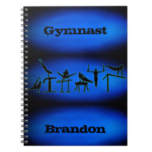 Carnet de bord personnalisé pour garçons de gymnas