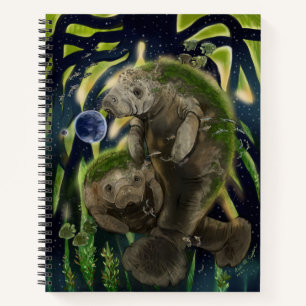 Carnet de carnet de croquis Fragile Balance Manat