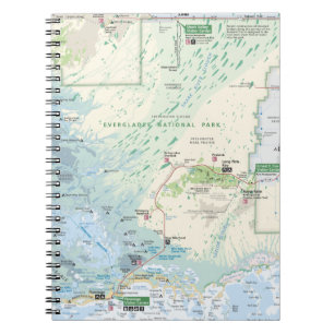 Carnet de carte de marais