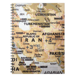 Carnet de carte de Moyen-Orient