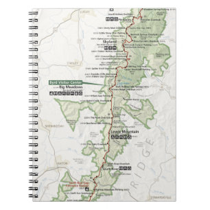 Carnet de carte de Shenandoah