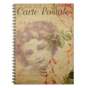 Carnet de carte postale française