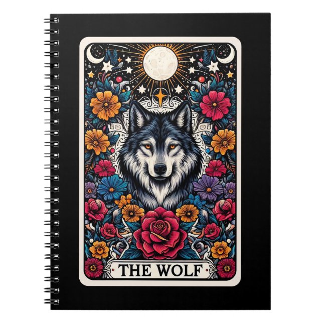 Carnet de carte Tarot Wolf Spirit (Devant)