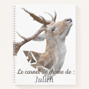 Carnet de chasse notizbuch
