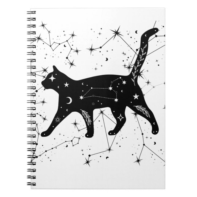carnet de chat constellation (Devant)