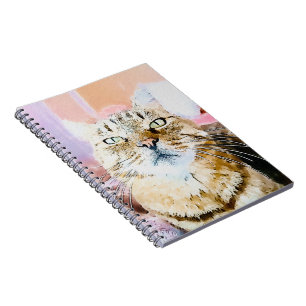 Carnet de chat - Objet pour les notes, les idées e