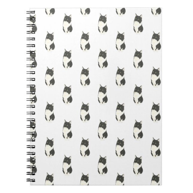 Carnet de chat Ragamuffin Tuxedo (Devant)