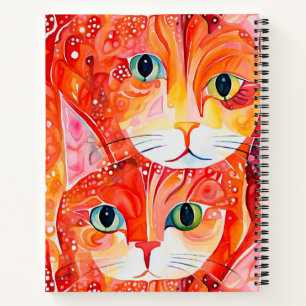 Carnet de chatons Abstraits