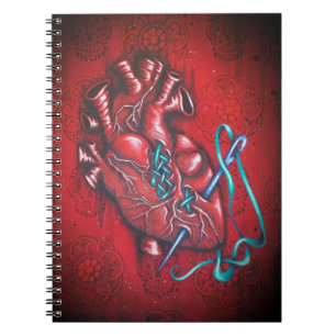 Carnet de coeur de sucre