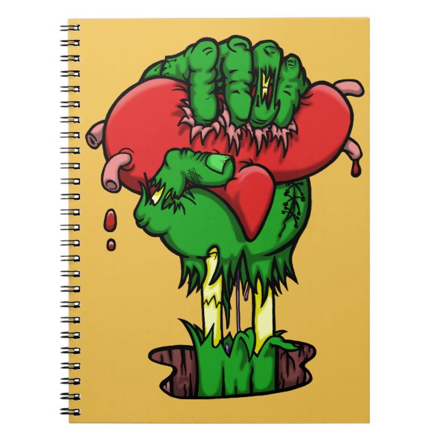 Carnet de coeur de zombi - 80 pages (Devant)