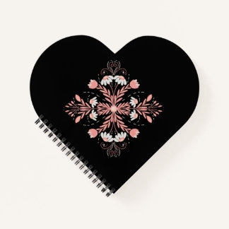 Carnet de coeur et de marguerite