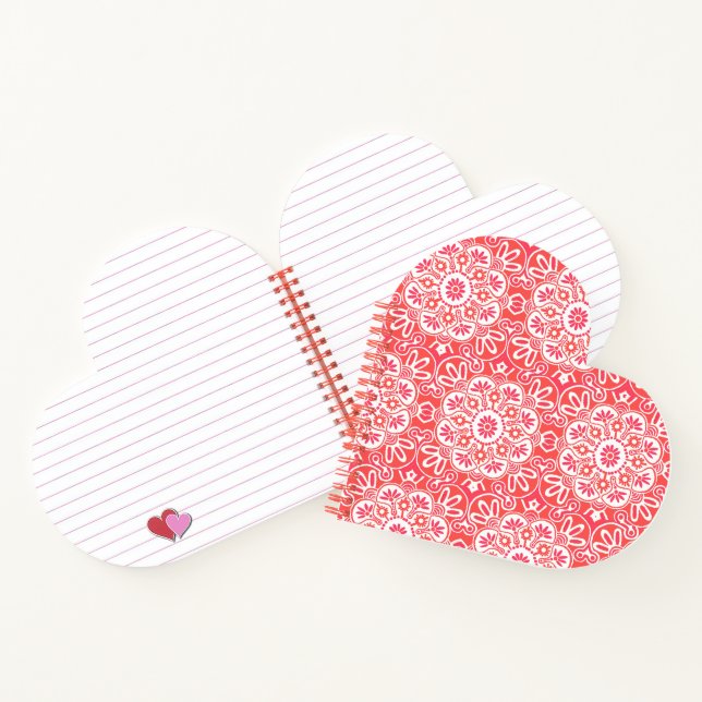 Carnet de coeur Valentine (Intérieur)