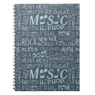 Carnet de collage Word des genres musicaux