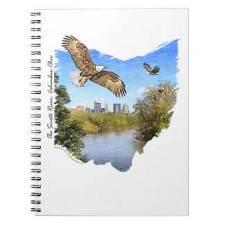 Carnet de Columbus Ohio de rivière d'Eagles Scioto
