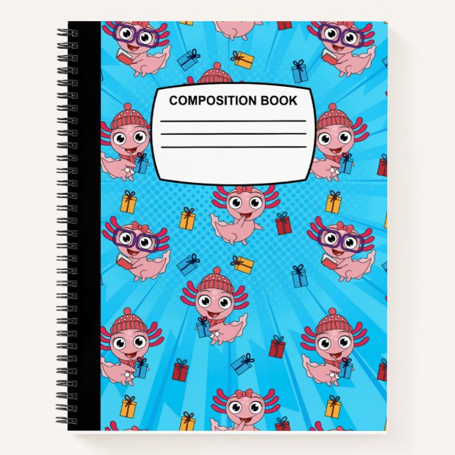 Carnet de composition Axolotl (Devant)