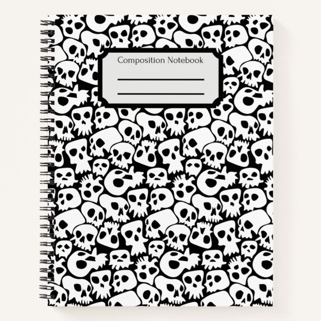 Carnet de composition des crânes (Devant)
