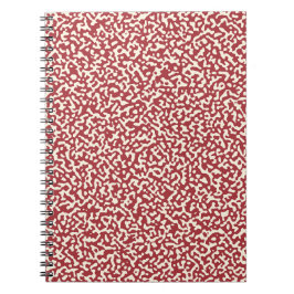 Carnet de composition magenta Motif classique