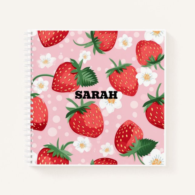Carnet de conception de fraises (Devant)