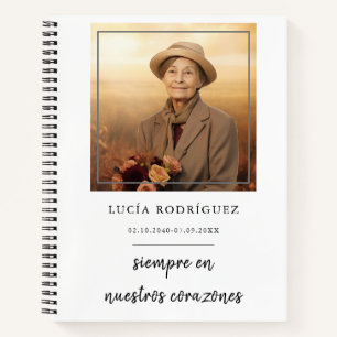 Carnet de conservation du mémorial espagnol avec p