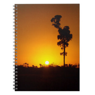 Carnet de coucher de soleil australien