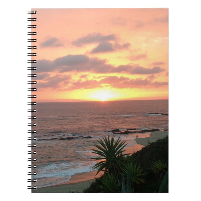 Carnet de coucher du soleil (Devant)