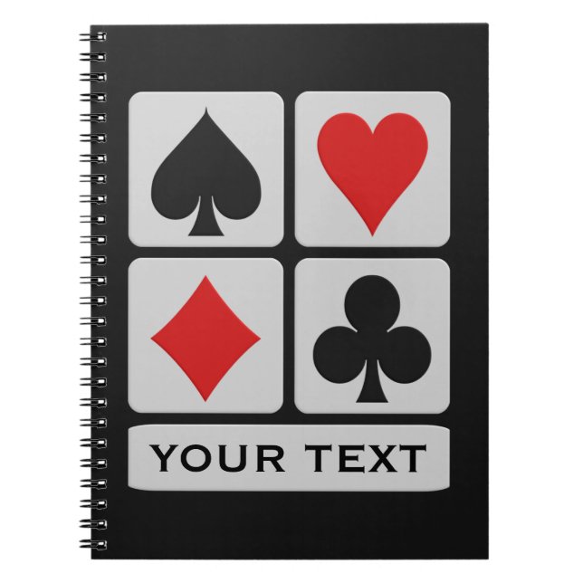 Carnet de coutume de joueur de carte (Devant)