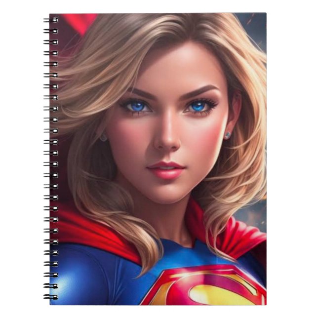 Carnet de couverture de bande dessinée Super femme (Devant)
