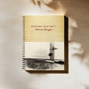 Carnet de couverture en cuir Vintage classique