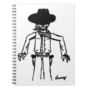 Carnet de croquis Cowboy
